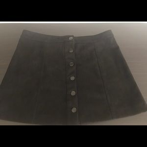 Forever 21 Suede Skirt